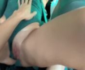 Boy impregnated school teacher , public car sex , intense shaking orgasm creampie from public student