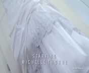 Cheating bride Michelle Thorne on her wedding day from bella thorne sex