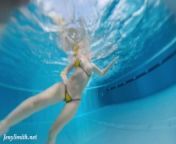 Jeny Smith Sexy Nude Swimming from nudist swimming pool