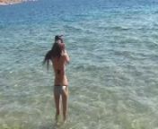 College Beauty In A Bikini Julia Does Hot POV Fuck By The Lake! from julia louis dreyfus bikini