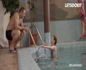 Anina Silk Sensual Underwater Fuck With Swimming Instructor - LETSDOEIT from poove poochudava sakthi