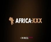Busty lesbian sex in Africa from geniv