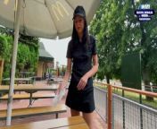 Risky public sex in the toilet. Fucked a McDonald&apos;s worker because of spilled soda! - Eva Soda from bhabi is potting at toilet vdeos sexy m