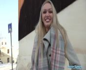 Public Agent Sexy busty cougar housewife Amber Jayne sucks and fucks from public agent fake